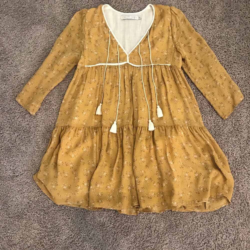 Christy Dawn Phoenix dress in marigold XS/S